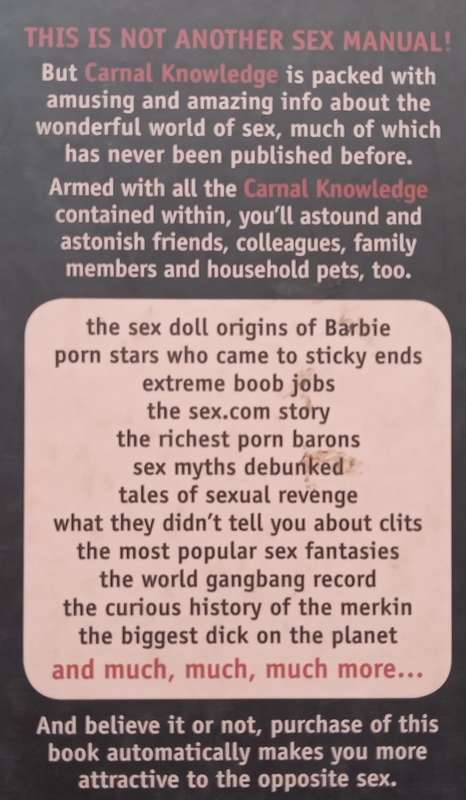 Carnal Knowledge: Essential Sex Trivia | Ian Jackson (Ed.)