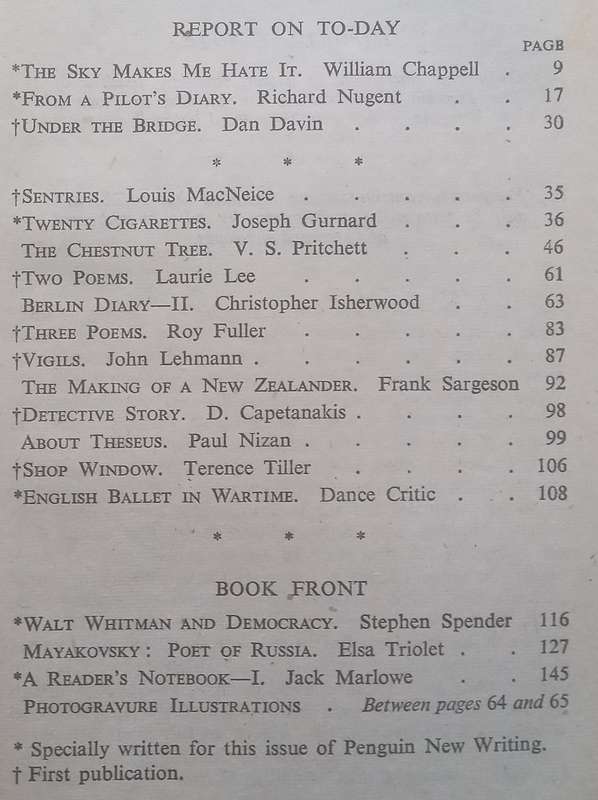 The Penguin New Writing, No. 13 (Published 1942)