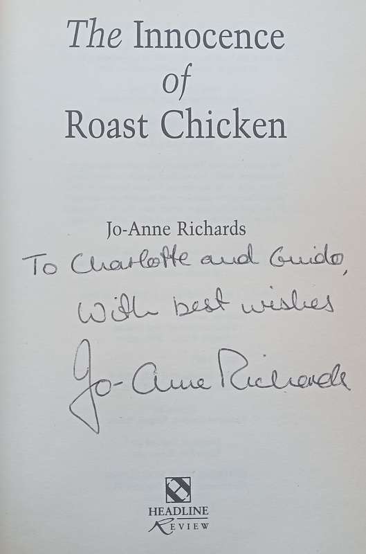 The Innocence of Roast Chicken (Inscribed by Author) | Jo-Anne Richards