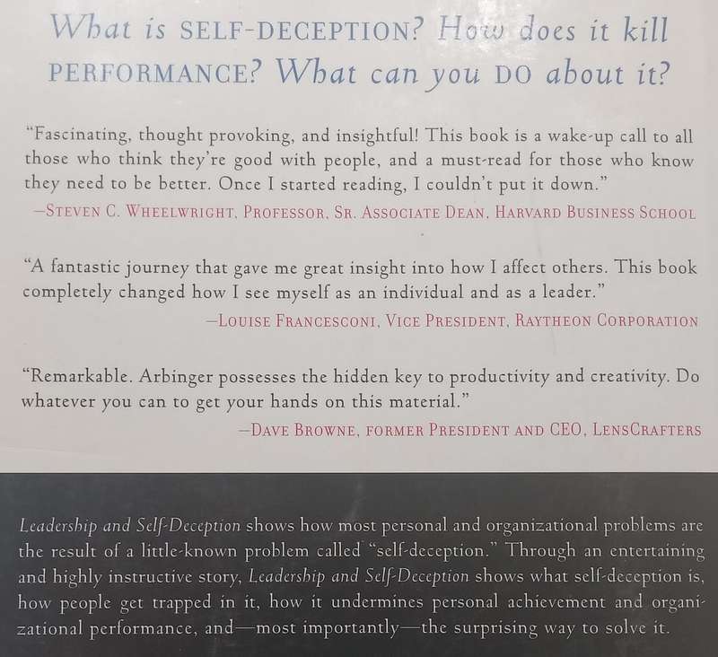 Leadership and Self-Deception: Getting out of the Box | Arbinger Institute