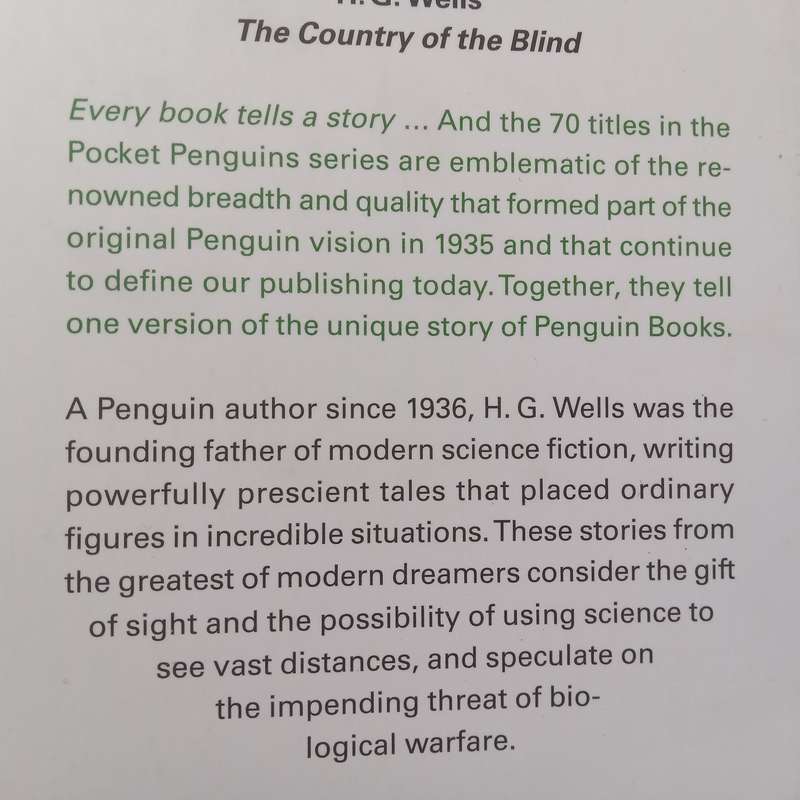 The Country of the Blind | H. G. Wells