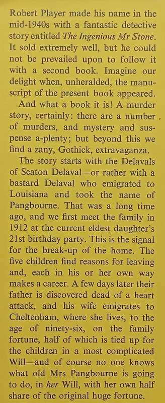 The Homicidal Colonel (First Edition, 1970) | Robert Player