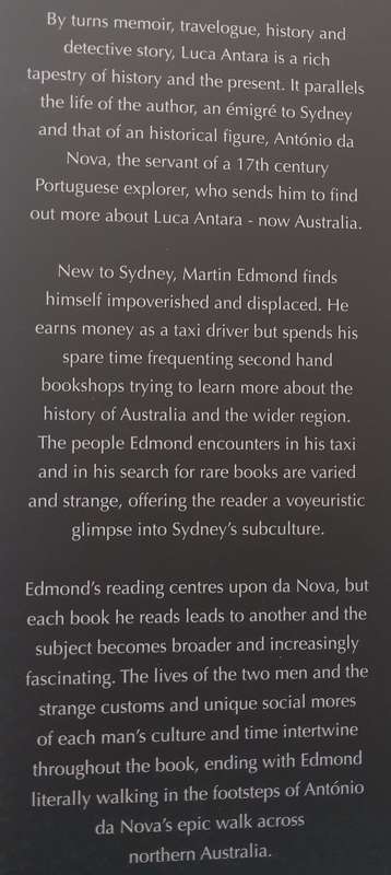 Luca Antara: Passages in Search of Australia | Martin Edmond