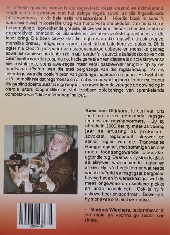 Die Hof Verdaag (Afrikaans) | Kees van Dijkhorst
