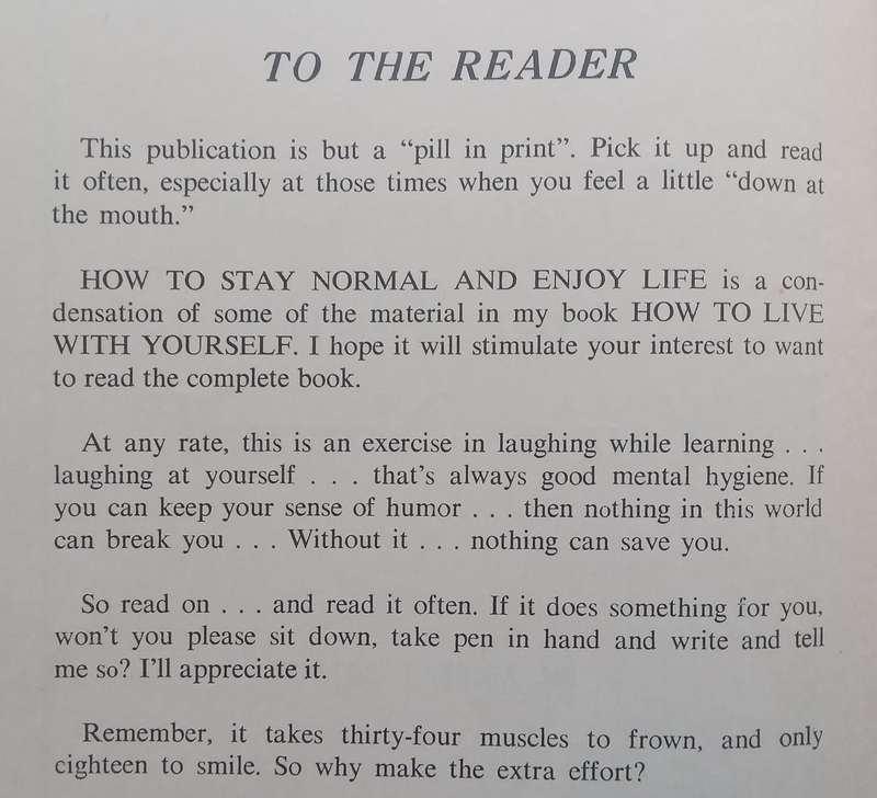 Just in Case You Think Youre Normal | Murray Banks
