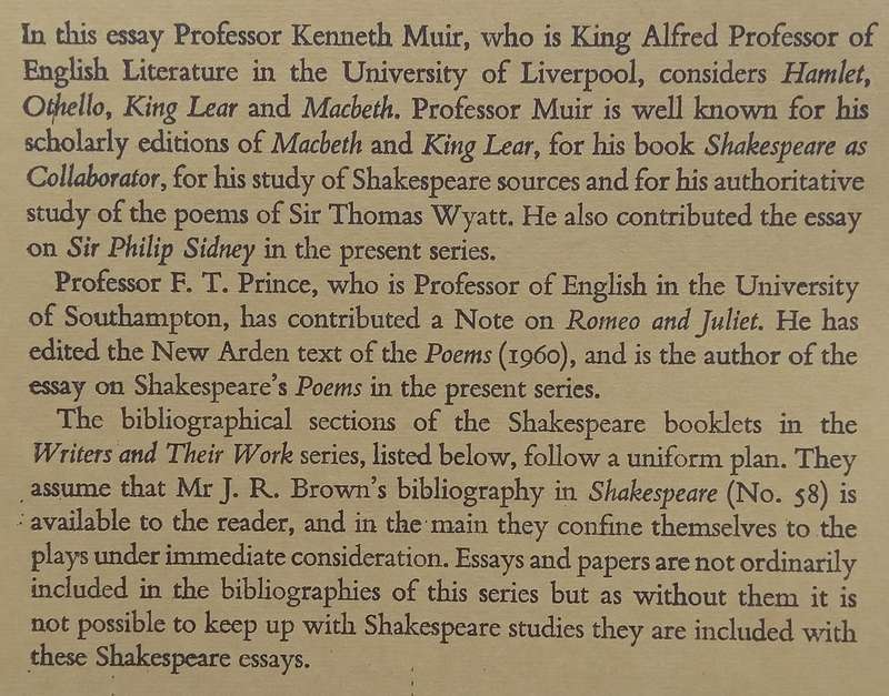 Shakespeare: The Great Tragedies | Kenneth Muir