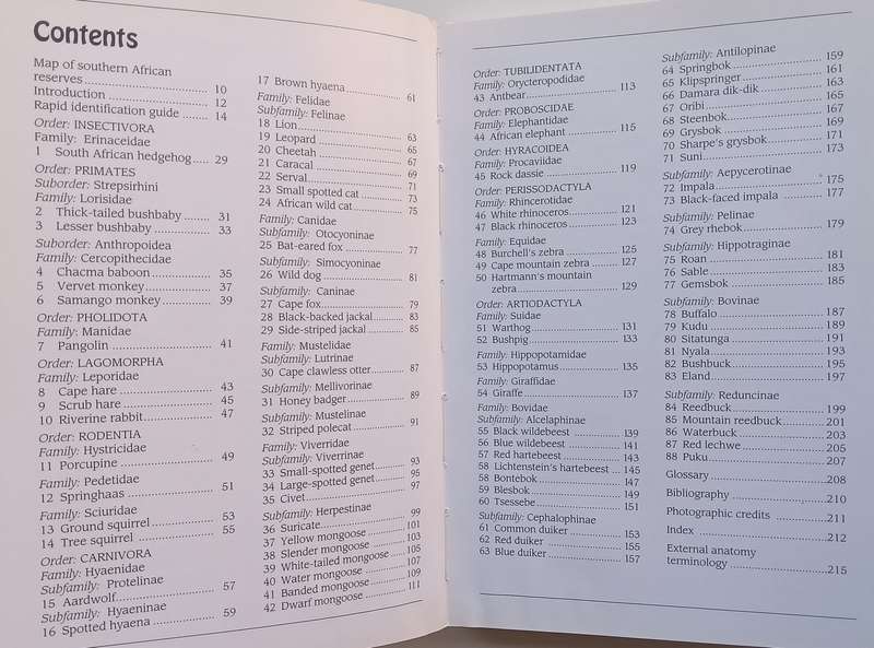 Southern Africas Mammals: A Field Guide | Robin Frandsen