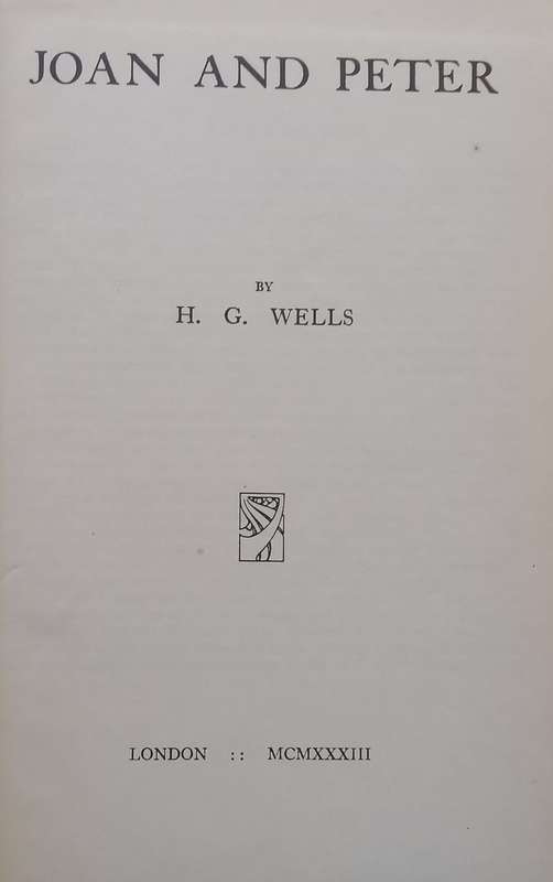 Joan and Peter | H. G. Wells