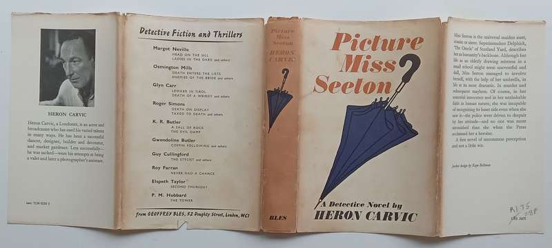 Picture Miss Seeton (First Edition, 1968) | Heron Carvic