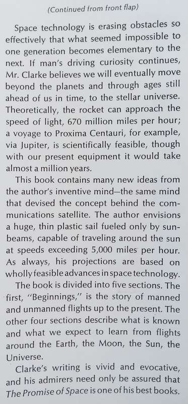 The Promise of Space | Arthur C. Clarke