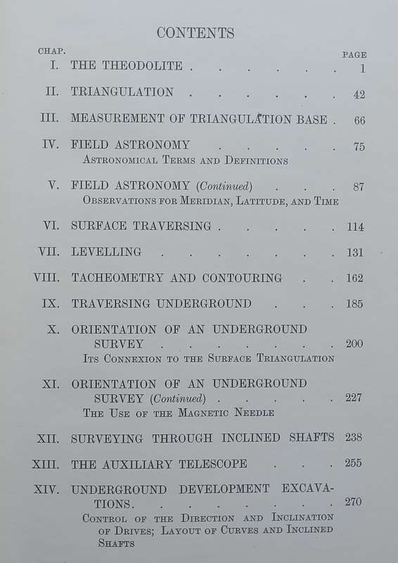 Metalliferous Mine Surveying | Frederick Winiberg