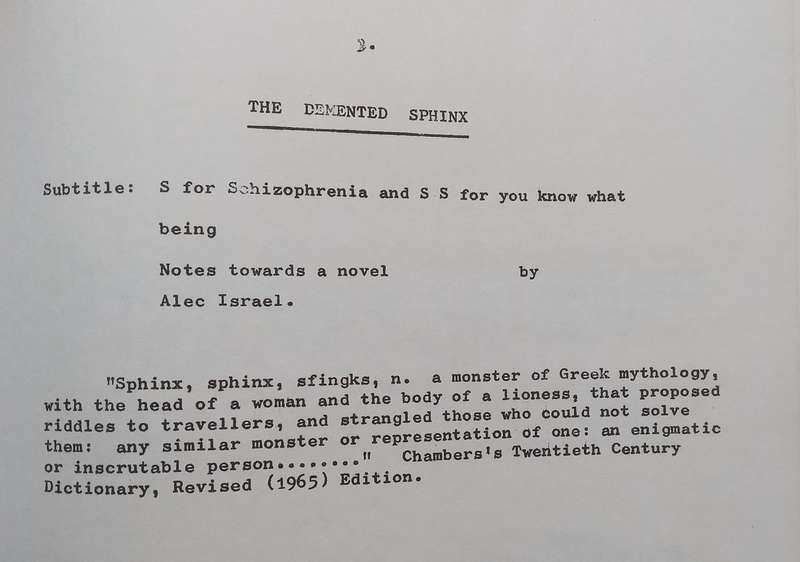 Collection of 4 Works by Alec Israel Bound in One Volume | Alec Israel