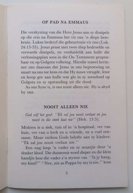 Nooit Alleen Nie (Afrikaans) | Harry Hoffs