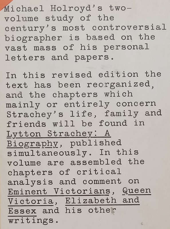 Lytton Strachey and the Bloomsbury Group: His Work, Their Influence | Michael Holroyd