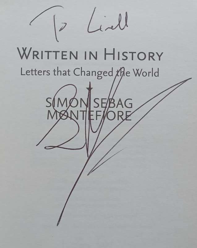 Written in History: Letters that Changed the World (Inscribed by Author) | Simon Sebag Montefiore