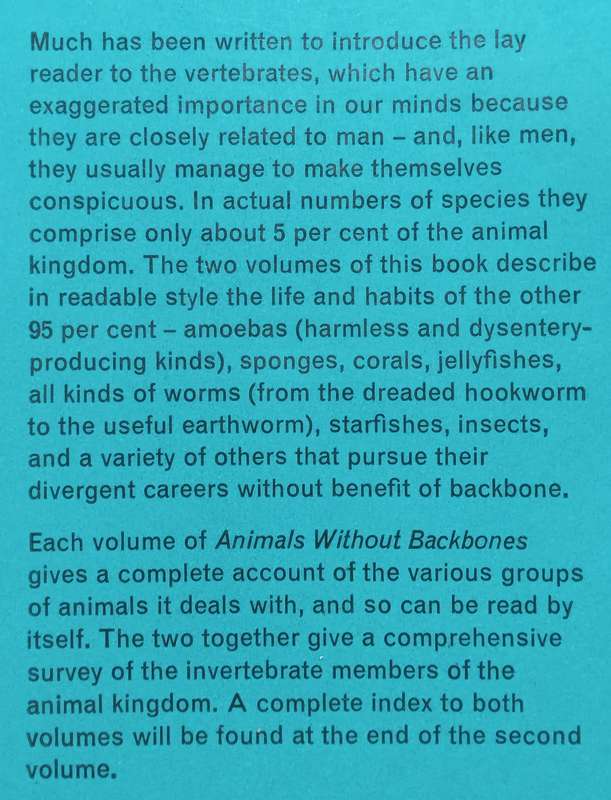 Animals without Backbones (2 Vols.) | Ralph Buchsbaum