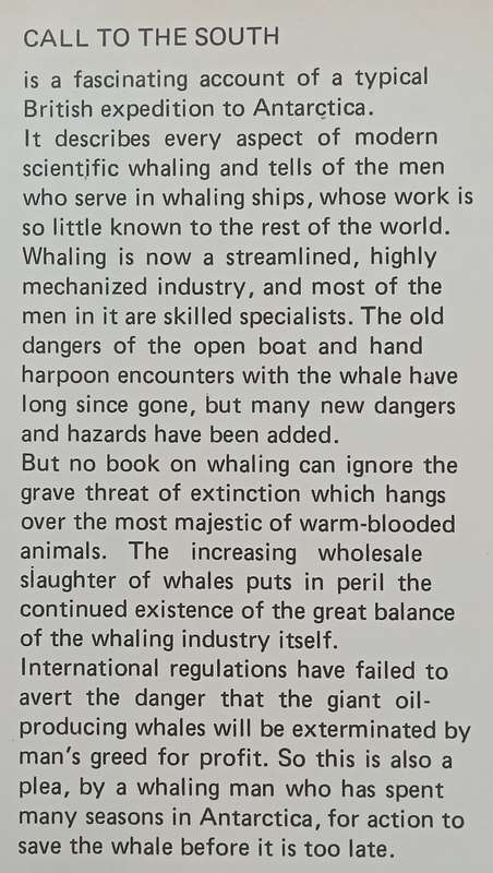 Call to the South: A Story of British Whaling in Antarctica | W. R. D. McLaughlin