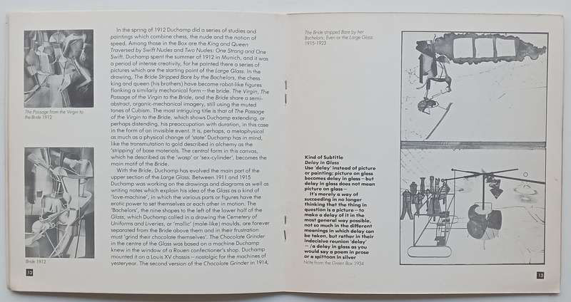 Marcel Duchamp's Travelling Box (Booklet to Accompany the Exhibition)