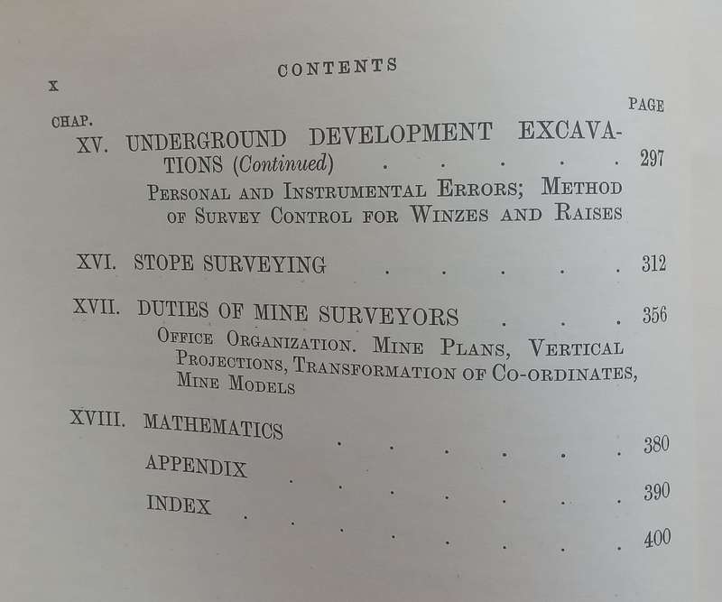 Metalliferous Mine Surveying | Frederick Winiberg