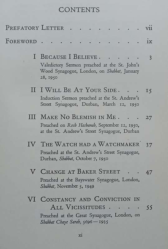 Because I Believe: Sermons, Addresses and Essays (Inscribed by Author) | Harris Swift