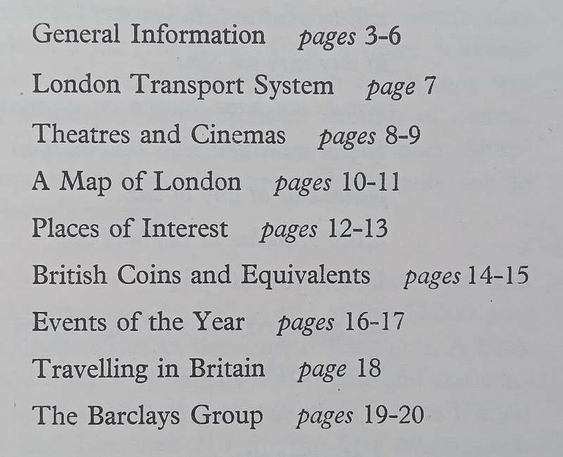 London 1955: A Visitors Guide