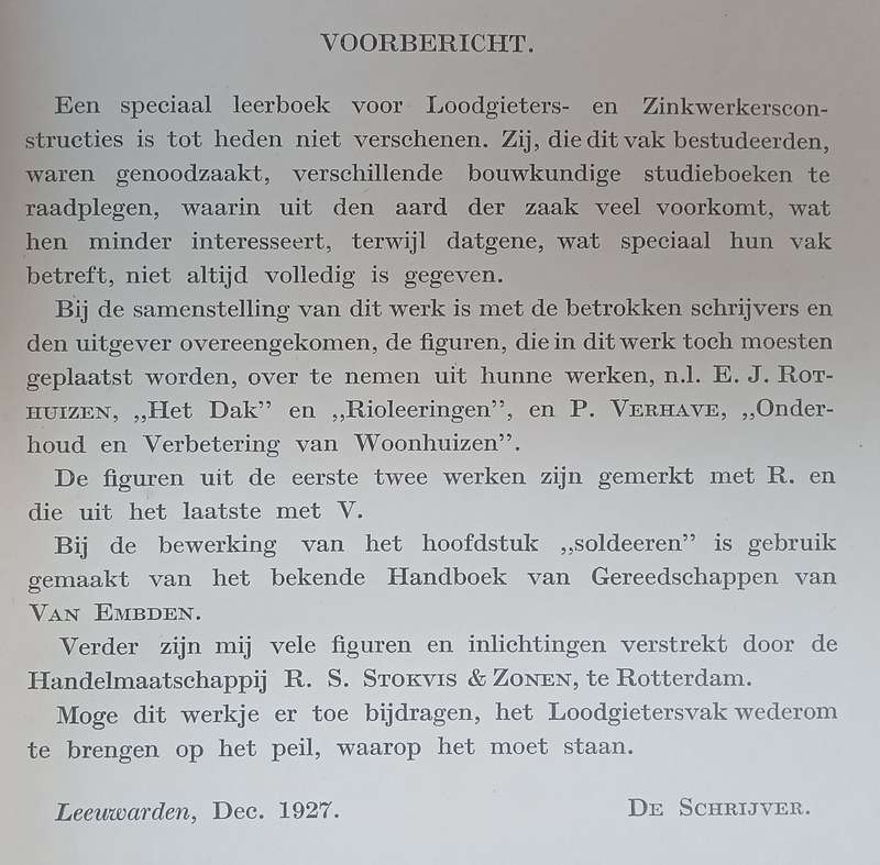 Handbook voor den Loodgieter (Dutch, c. 1927) | Ant. P. Oosterhof