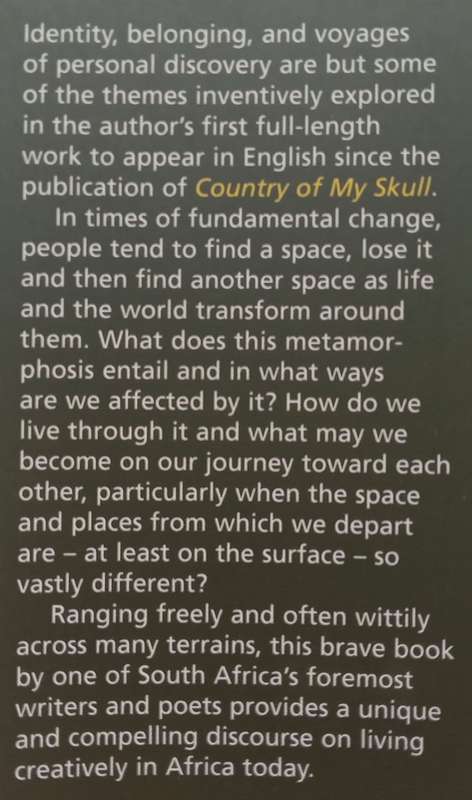 A Change of Tongue (Inscribed by Author) | Antjie Krog