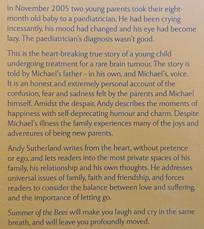 Summer of the Bees: A Journey through Childhood Cancer | Andy Sutherland