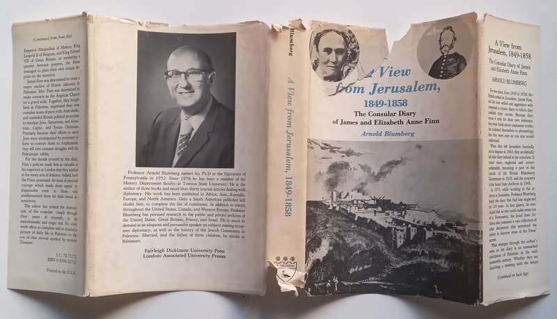 A View from Jerusalem, 1849-1858: The Consular Diary of James and Elizabeth Anne Finn | Arnold Bl...