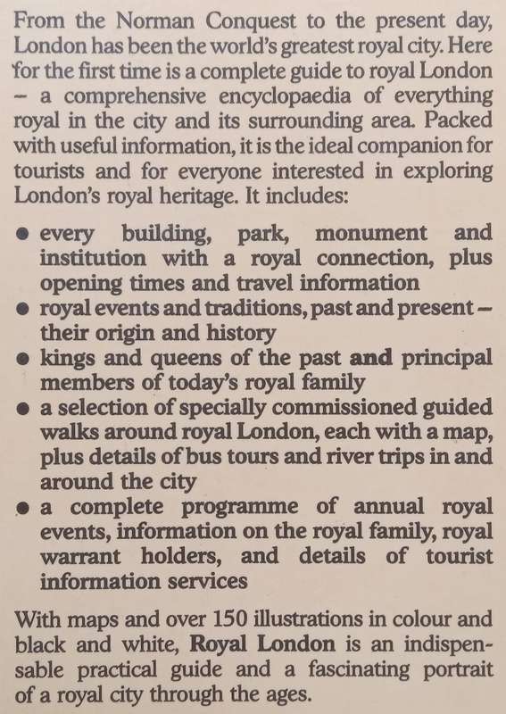 A Guide to Royal London | Christopher Hibbert