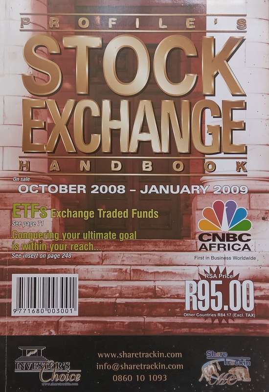 Profiles Stock Exchange Handbook (October 2008 - January 2009)
