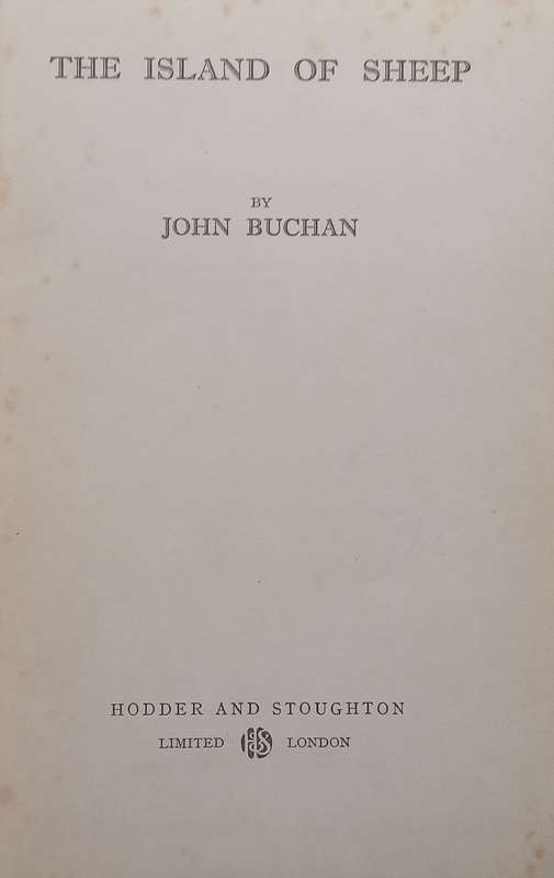 The Island of Sheep (Published 1936) | John Buchan