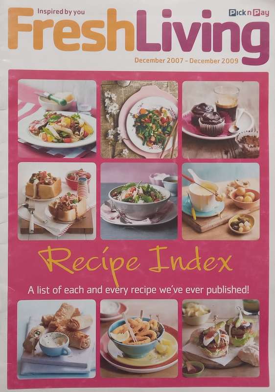 Fresh Living Recipe Index