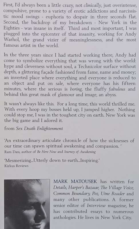 Sex, Death, Enlightenment: A True Story | Mark Matousek