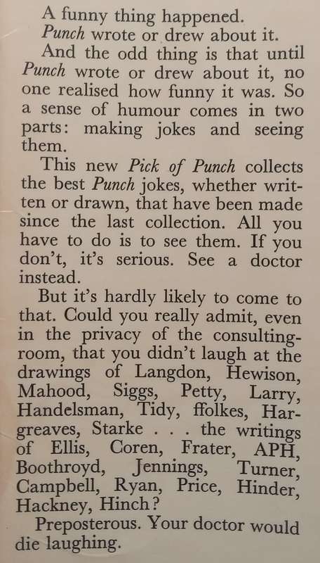 Pick of Punch 1966 | Bernard Hollowood (Ed.)
