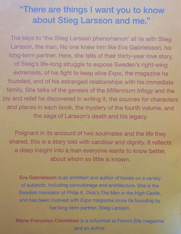 Stieg & Me: Memories of my Life with Stieg Larsson | Eva Gabrielsson