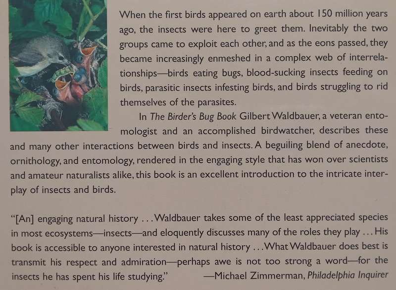The Birders Bug Book | Gilbert Waldbauer