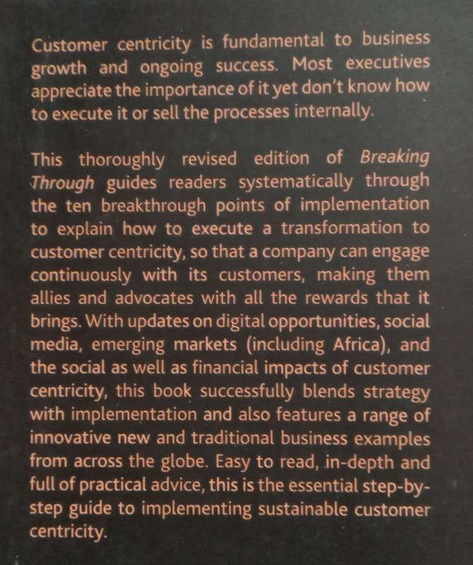 Breaking Through: Implementing Disruptive Customer Centricity (2nd Ed.) | Sandra Vandermerwe