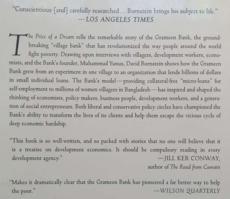 The Price of a Dream: The Story of the Grameen Bank | David Bornstein