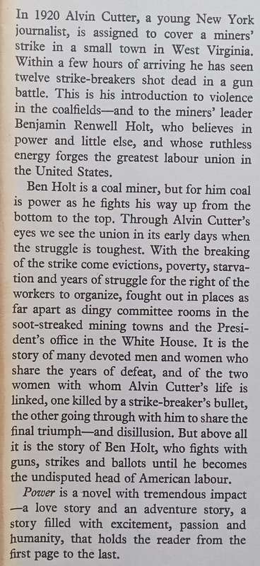 Power (First Edition, 1963) | Howard Fast
