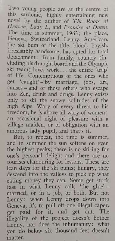 The Ski Bum (First Edition, 1965) | Romain Gary