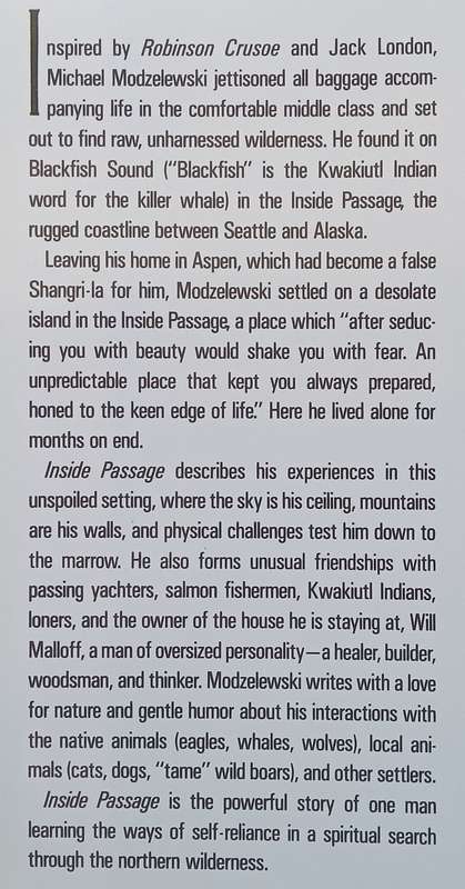 Inside Passage: Living with Killer Whales, Bald Eagles, and Kwakiutl Indians | Michael Modzelewski