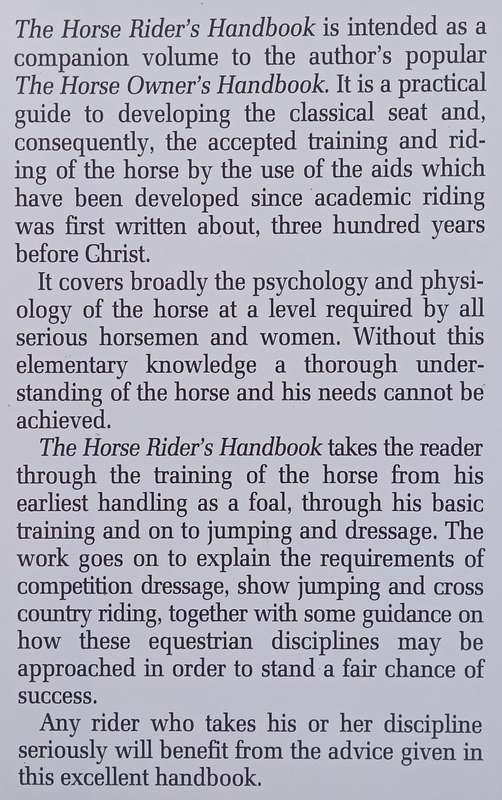 The Horse Riders Handbook | Monty Mortimer