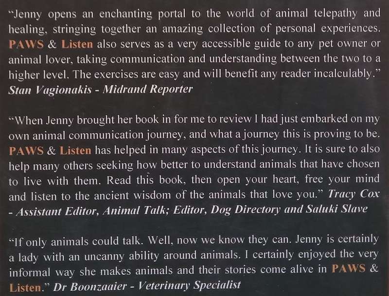 Paws & Listen to the Voices of the Animals, Version 3 | Jenny Shone
