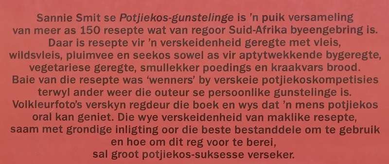Potjiekos Gunstelinge (Afrikaans) | Sannie Smit