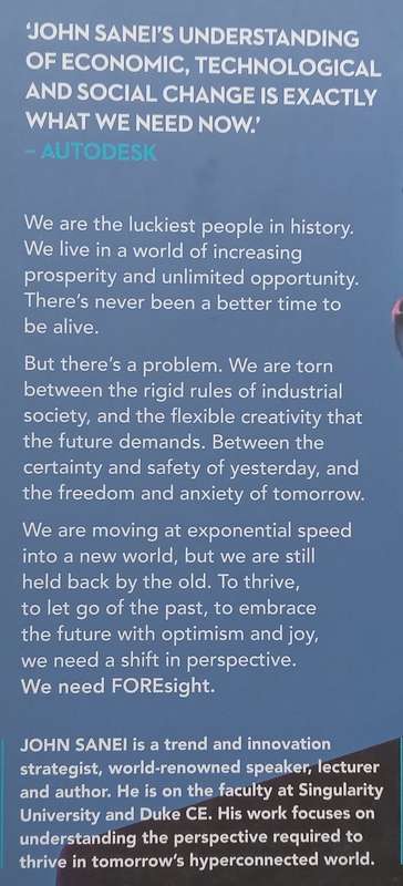 Foresight (Inscribed by Author) | John Sanei