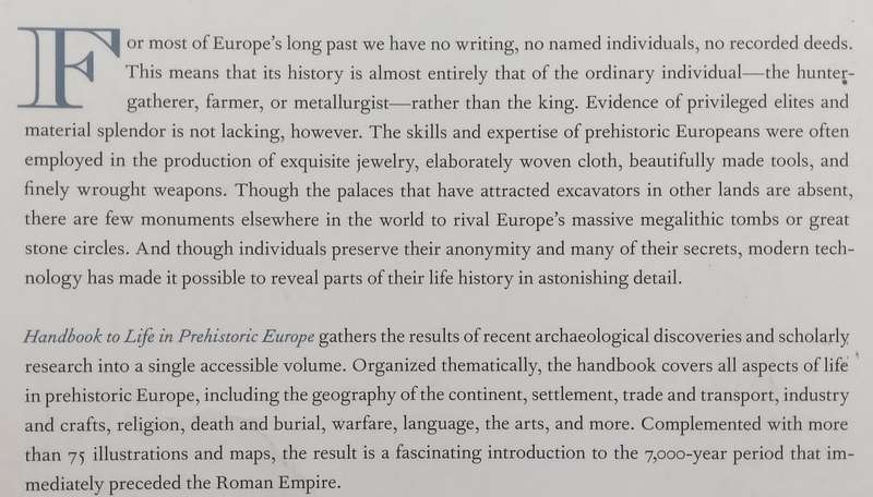 Handbook to Life in Prehistoric Europe | Jane McIntosh