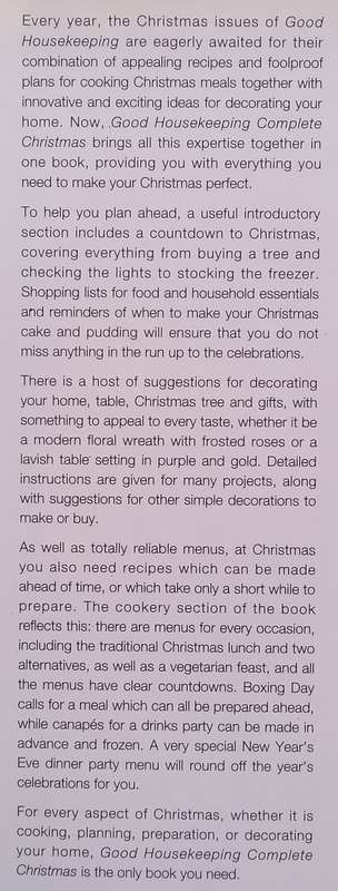 Good Housekeeping Complete Christmas: Recipes, Gifts, Decorations