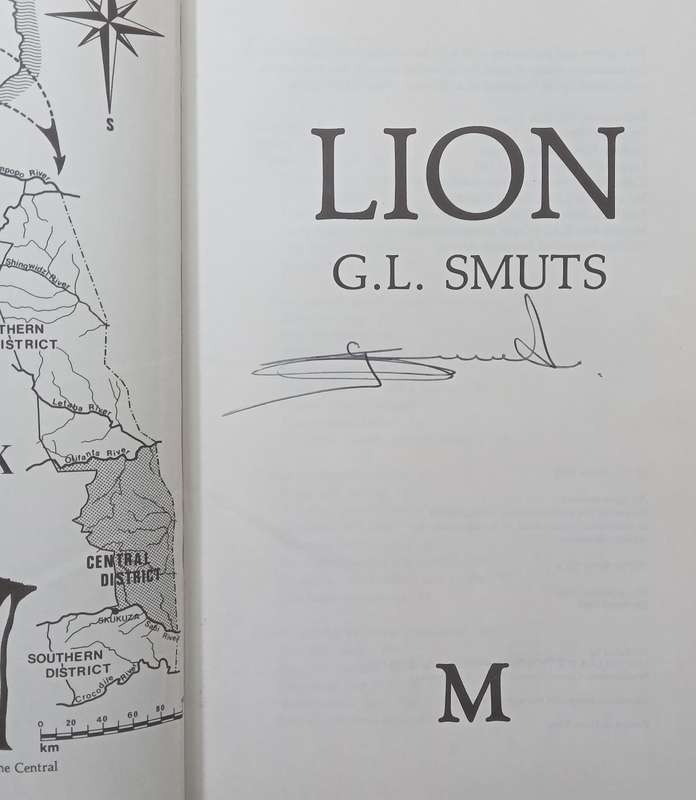 Lion (Signed by the Author) | G. L. Smuts