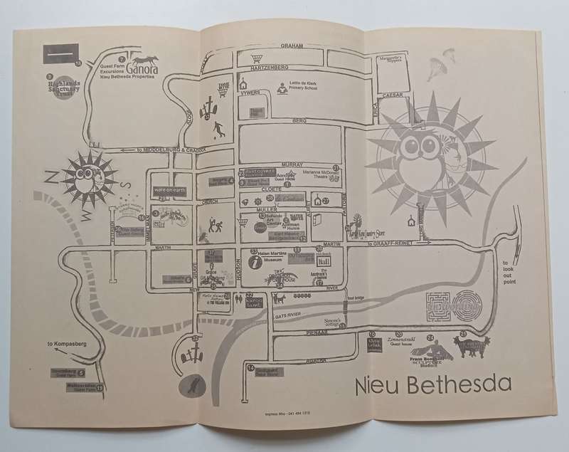 Nieu Bethesda (Information Leaflet)